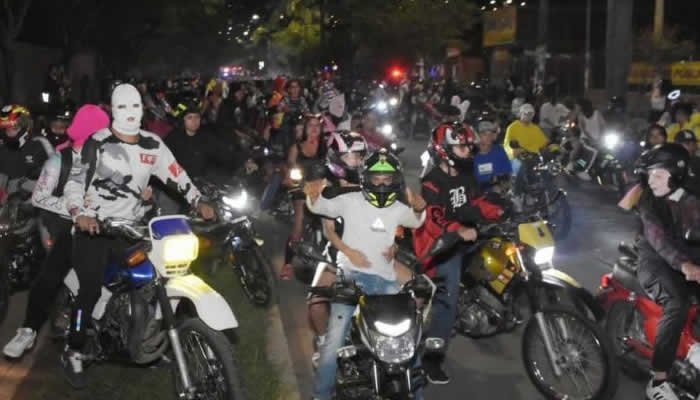 Medidas en Neiva para la fiesta de halloween
