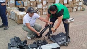 Recolectadas 31 toneladas de residuos electrónicos