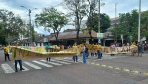 Aficionados del Huila se ‘plantaron’ por el Estadio