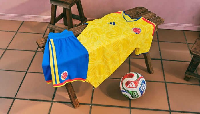 Colombia y su camiseta para el mundial de 2026