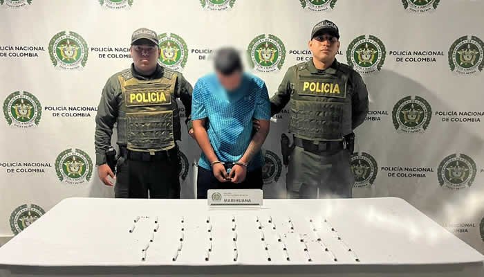 Capturado joven por venta de drogas