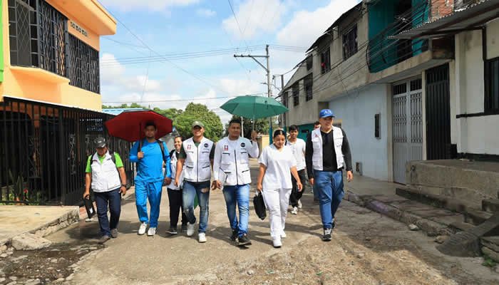 Importante jornada en la Comuna 6 contra el dengue y fiebre amarilla