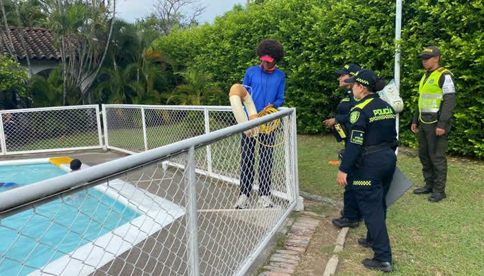 Labores de la Policía en piscinas y sitios turísticos