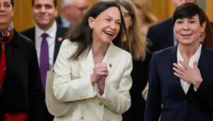 María Corina Machado admite colaboración con Estados Unidos