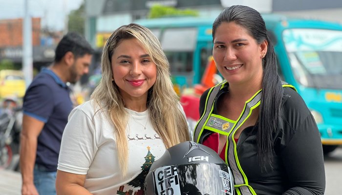 Sigue la cambiatón de cascos por la vida en Neiva