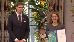 Familia de María Corina Machado recibió premio Nobel de Paz