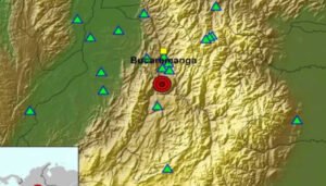 Fuerte sismo en la madrugada del miércoles en Colombia