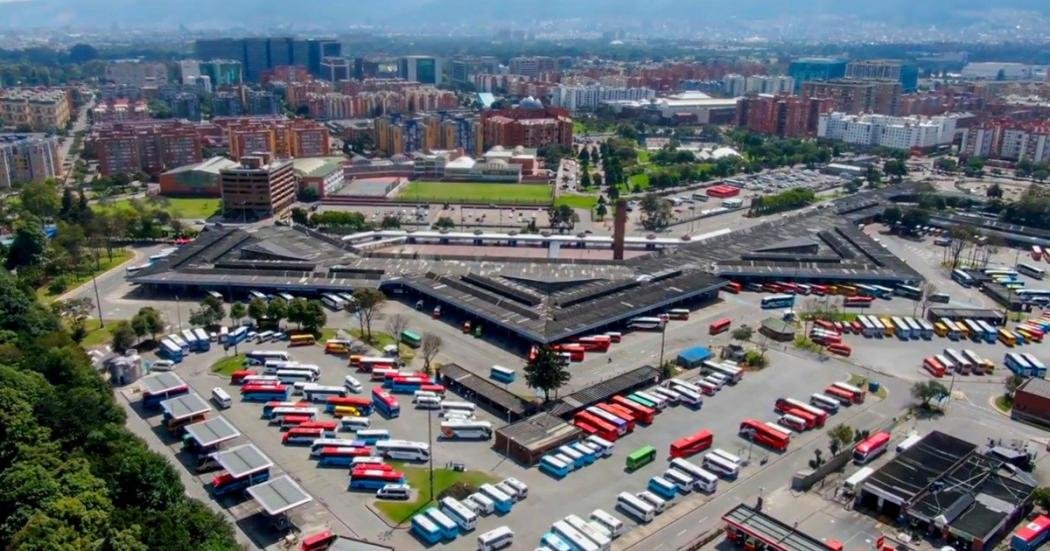 Terminal de Transportes de Bogotá, a tope