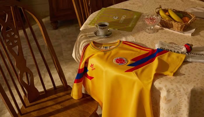 Relanzamiento de icónica camiseta de la Selección Colombia