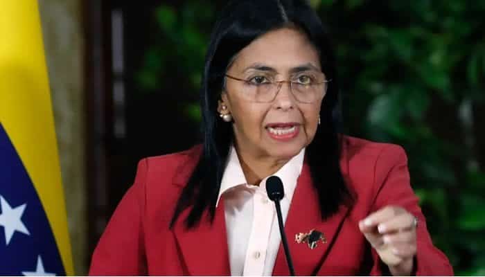 Delcy Rodríguez busca conciliar con Trump