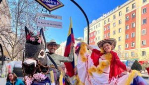 Metro de Madrid (España) promociona el turismo colombiano