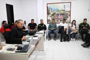 Gobernación del Huila lideró Consejo de Seguridad en Baraya