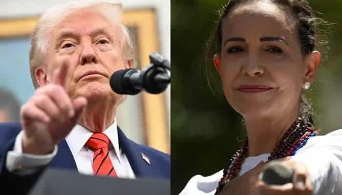 Trump dialogará con María Corina Machado