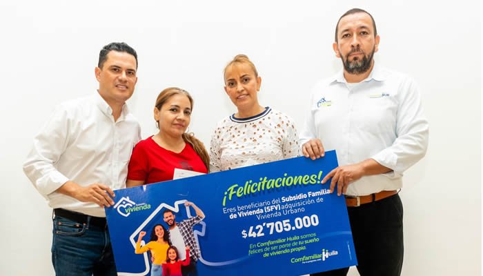 Comfamiliar Huila y su entrega de subsidios en 2025