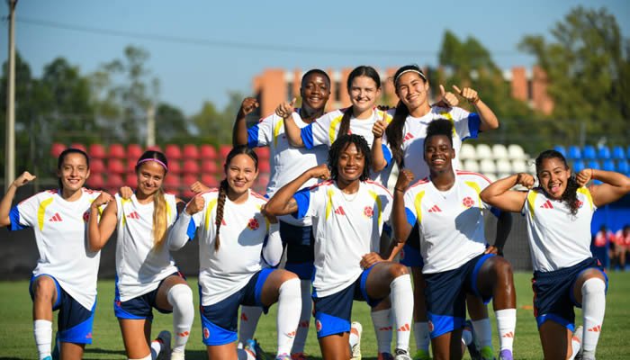 Colombia comenzará competencia en el sub – 20 femenino