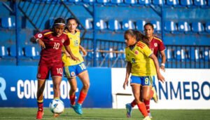 Primeros tres puntos de Colombia en el sub – 20 femenino