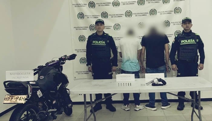 Dos detenidos y un aprehendido en Rivera por porte de armas