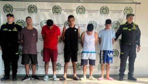 Judicializadas seis personas acusadas por hurto