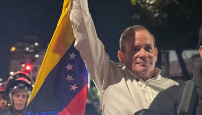 Juan Pablo Guanipa, de nuevo libre