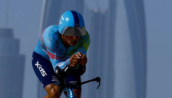 Harold Tejada, protagonista en el Tour de los Emiratos Árabes