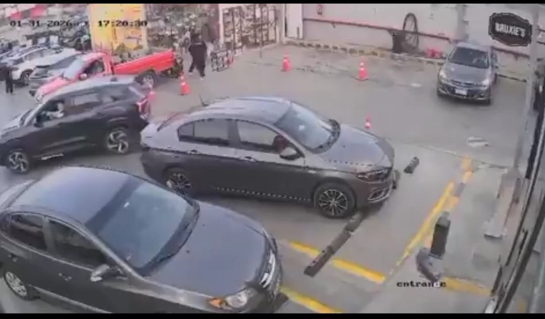 Colapso de una gasolinera en Egipto