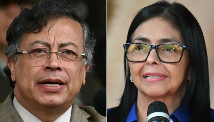 Encuentro entre Petro y Delcy Rodríguez, en marzo