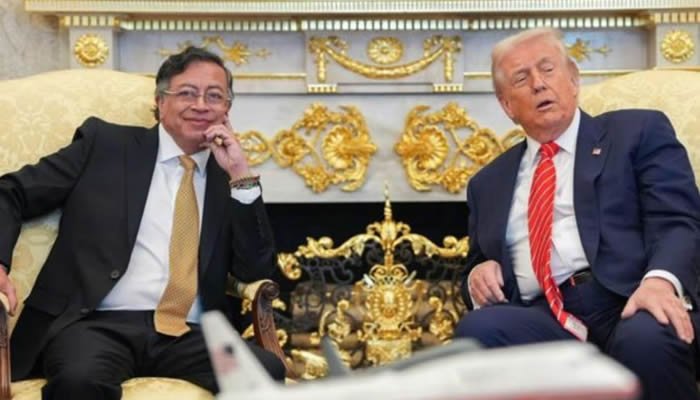 Petro vuelve con la crítica a Trump…aunque suave