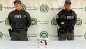 Incautada arma en el barrio Obrero de Neiva