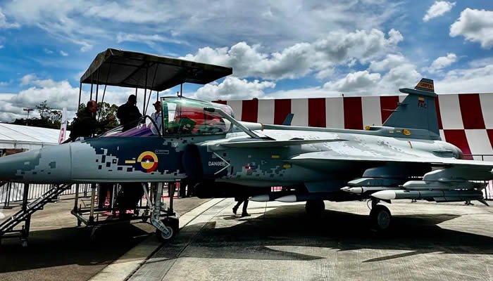 Colombia se alista para recibir aviones Gripen