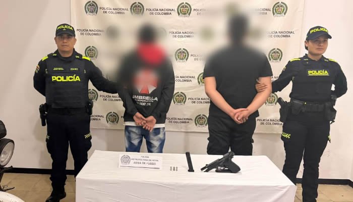 Detenidos por porte de armas en Rivera