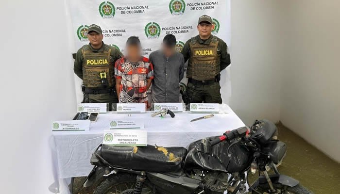 Detenidos por porte de armas en el sur de Neiva