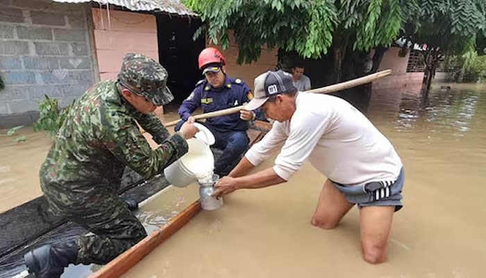 Ejército activa dispositivo para atender emergencia por lluvias