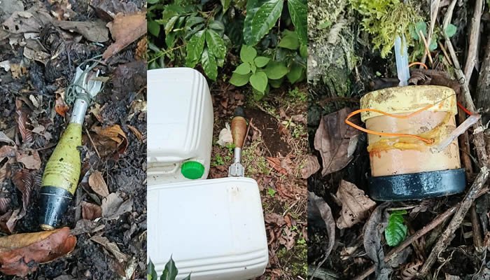 Neutralizados artefactos explosivos en el Caquetá