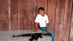 Aumento del reclutamiento infantil