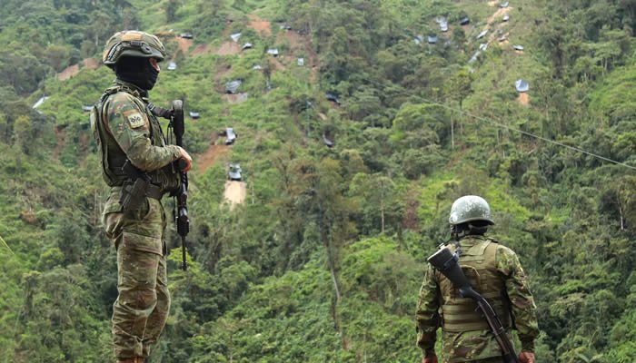 Capturados nueve presuntos disidentes en Ecuador