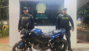 Recuperada motocicleta en el norte de Neiva