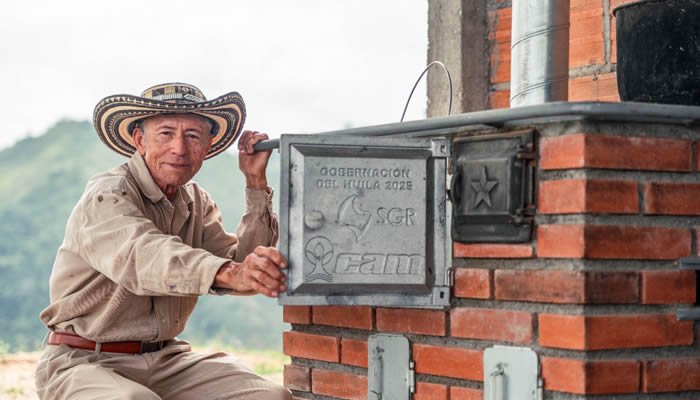 Hornillas ecoeficientes para familias rurales del Huila