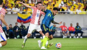 Colombia cayó ante Croacia