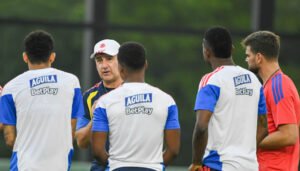 Colombia y su último entrenamiento previo al juego con Croacia