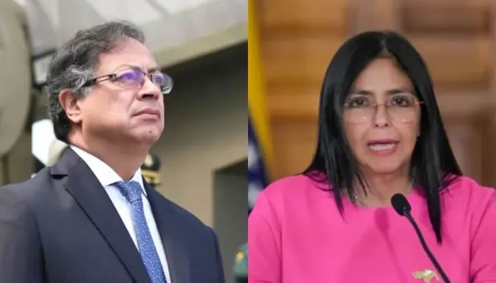 Delcy Rodríguez le dijo no a Petro