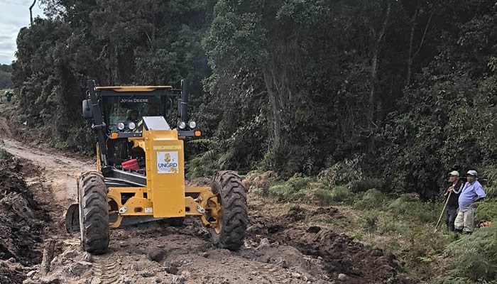 Atendiendo diversas emergencias viales en el departamento