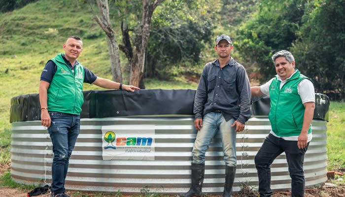 Nueva medida de almacenamiento de agua para el ganado