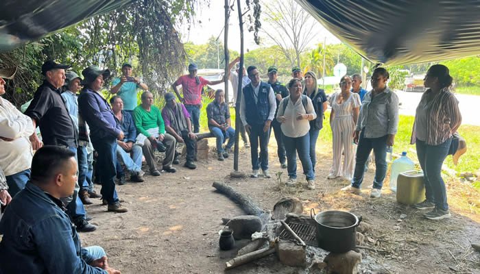 Levantado bloqueo en el occidente del Huila