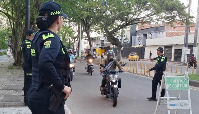 Controles de la Policía Metropolitana