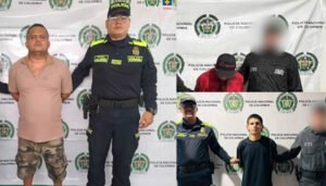 Jóvenes capturados por asesinatos en el Huila