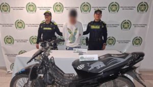 Recuperada motocicleta en tiempo récord