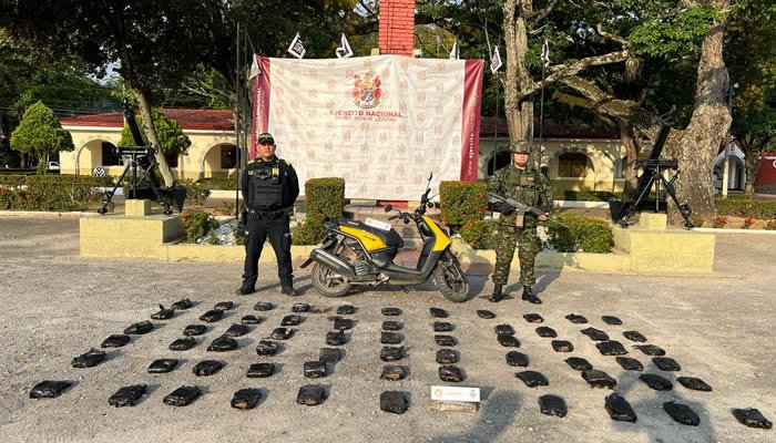 Importante incautación de droga en el noroccidente opita