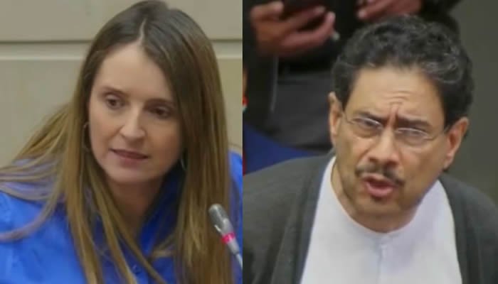 Encontronazo entre Iván Cepeda y Paloma Valencia