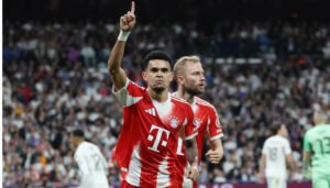 Lucho Díaz y su gol en los cuartos de la Champions