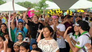 Gran simultánea del Mes del Niño en Neiva